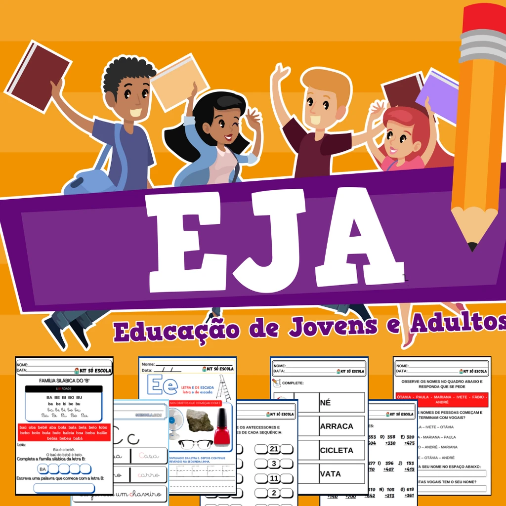 Kit Alfabetização EJA — EJA