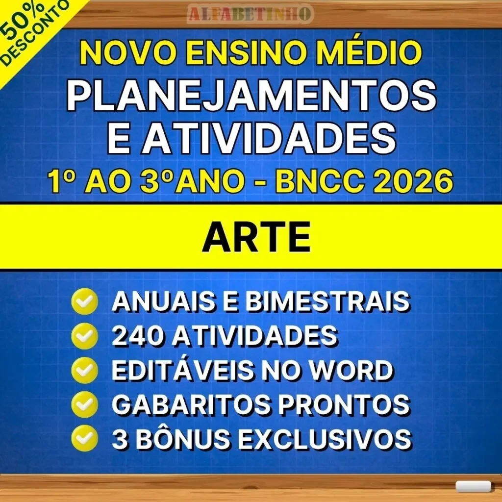 Planos de Aula de Arte — Ensino Médio