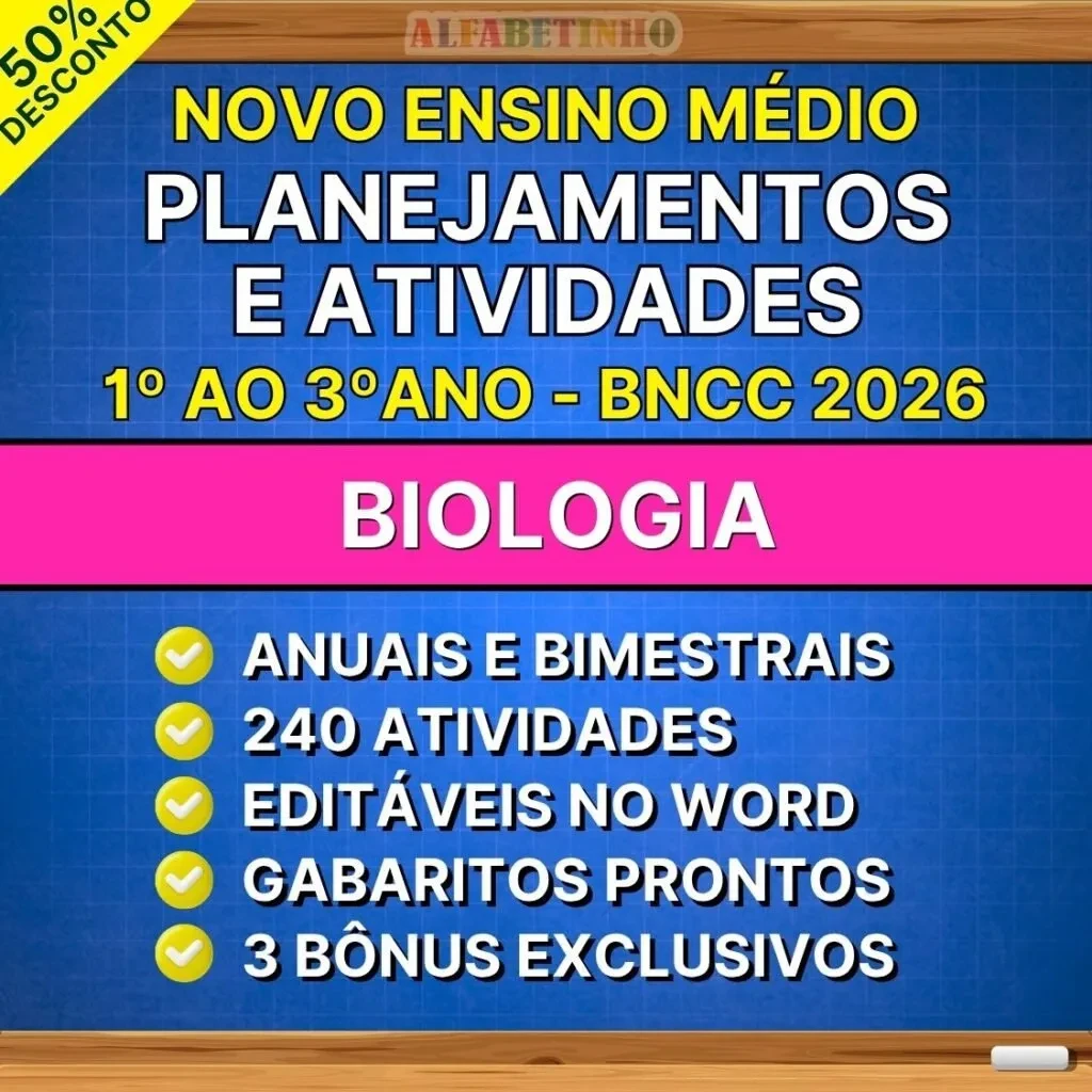 Planos de Aula de Biologia — Ensino Médio