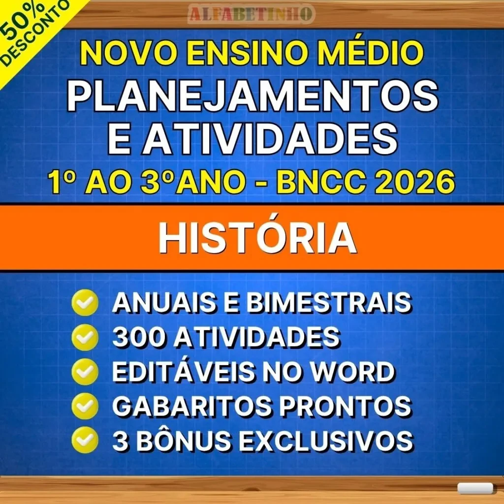 Planos de Aula de História — Ensino Médio