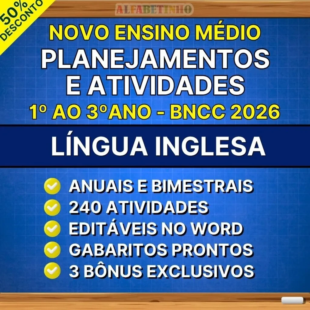 Planos de Aula de Língua Inglesa — Ensino Médio