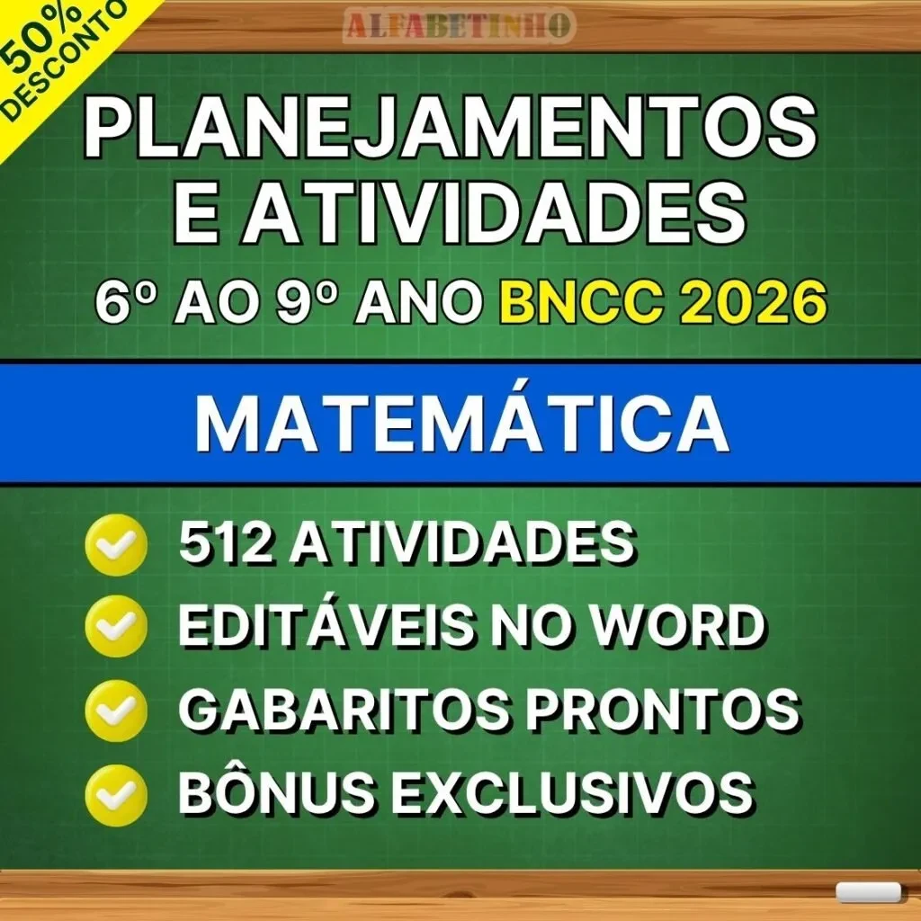 Planos de Aula de Matemática — 6º ao 9º ano